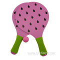 Promotion wood MDF beach racket